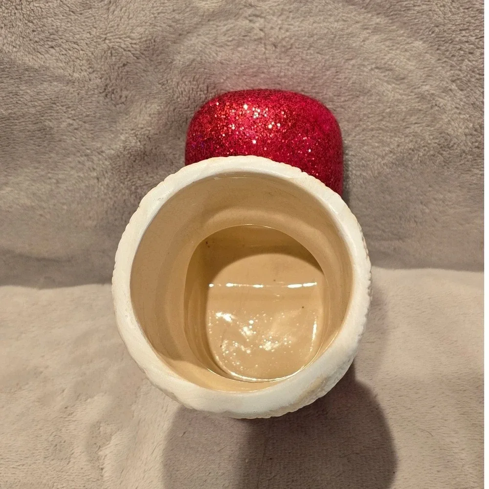 Vintage Ceramic Red Boot Sparkling Planter‎